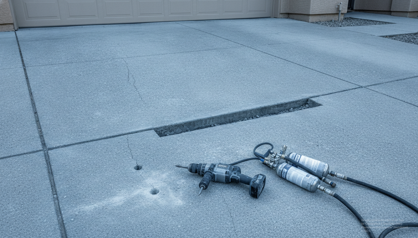 Concrete Slab Repair & Leveling